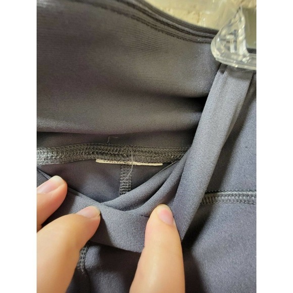 Under Armour Blue And Gray Cropped Leggings - Picture 3 of 4